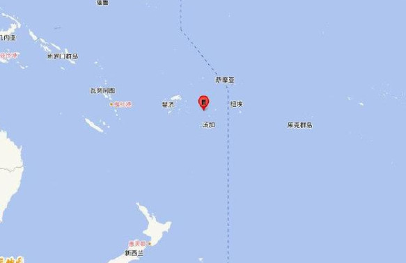 斐济群岛发生6.2级地震