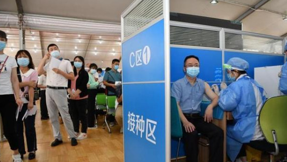广东新冠疫苗单日接种量率先突破百万1