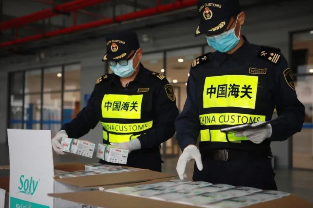 中国海关今年一季度扣留侵权嫌疑货物1332.9万件1