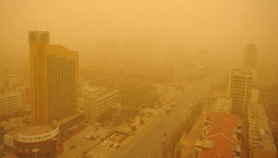 沙尘天气于6至7日抵达北京3